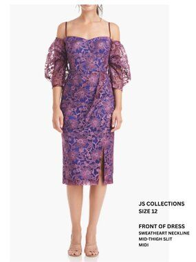 JS Collection Demi Off the Shoulder Midi Dress (12)